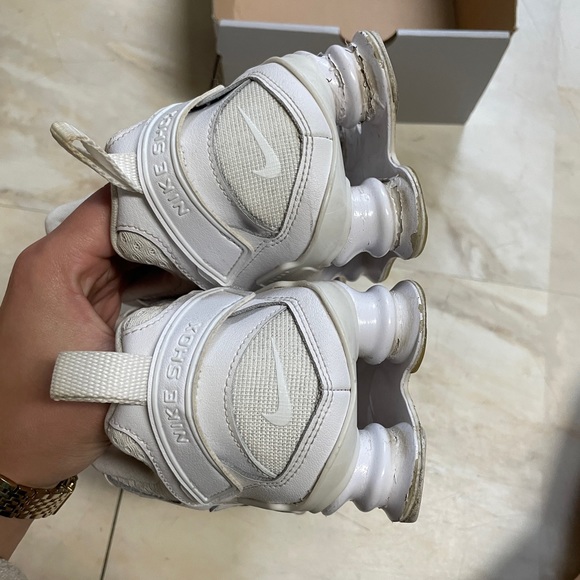 Triple White Nike Shox TL Nova Women’s 9.5 - Picture 7 of 10